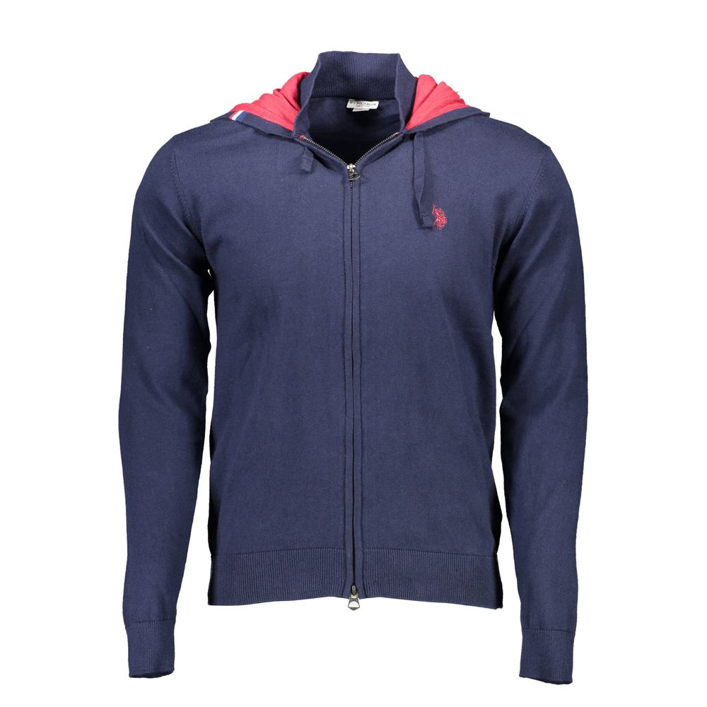 U.S. Polo Assn. Blue Cotton Cardigan