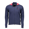 U.S. Polo Assn. Blue Cotton Cardigan