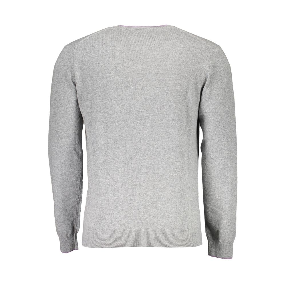 Harmont & Blaine Grey Wool Sweater