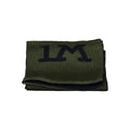 La Martina Green Acrylic Scarf