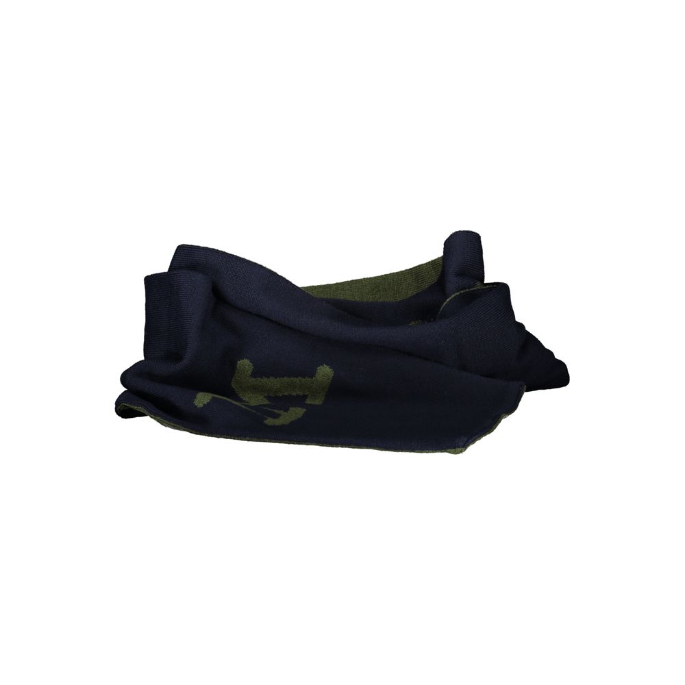 La Martina Green Acrylic Scarf