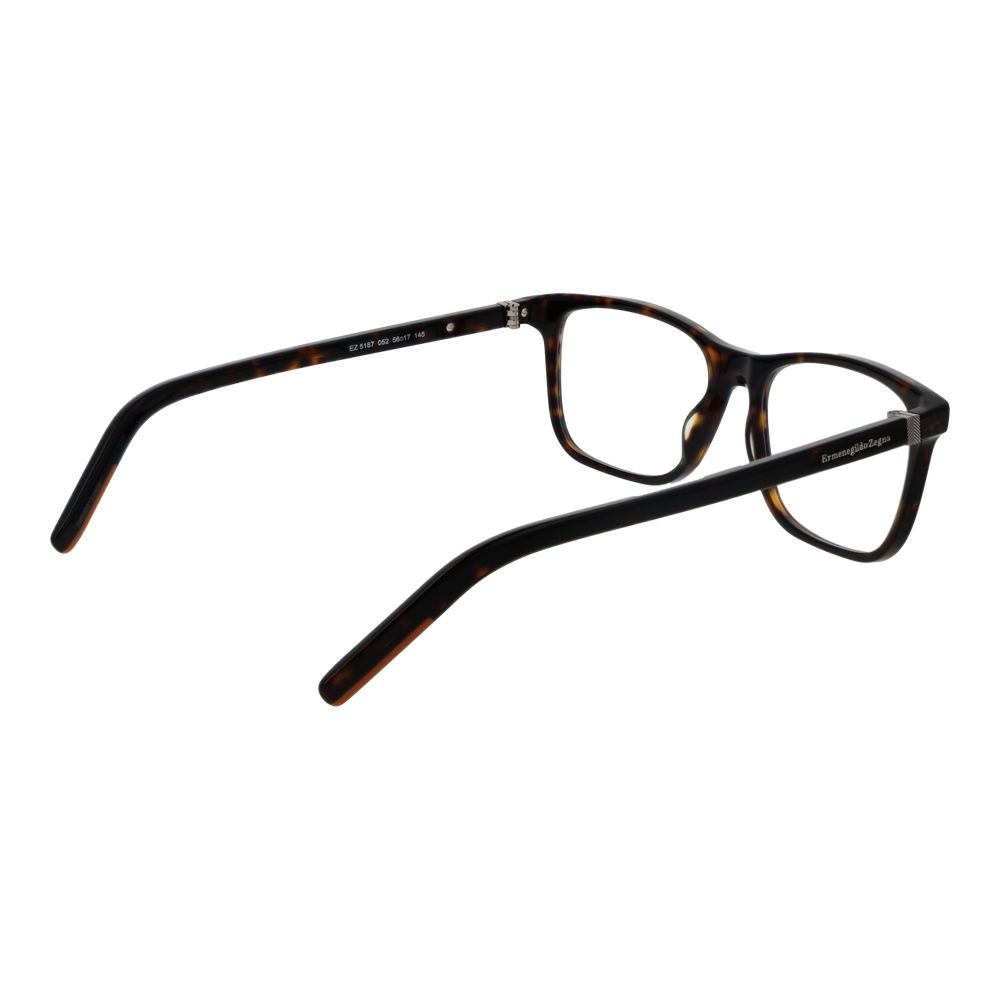 Zegna Brown Acetate Optical Frames