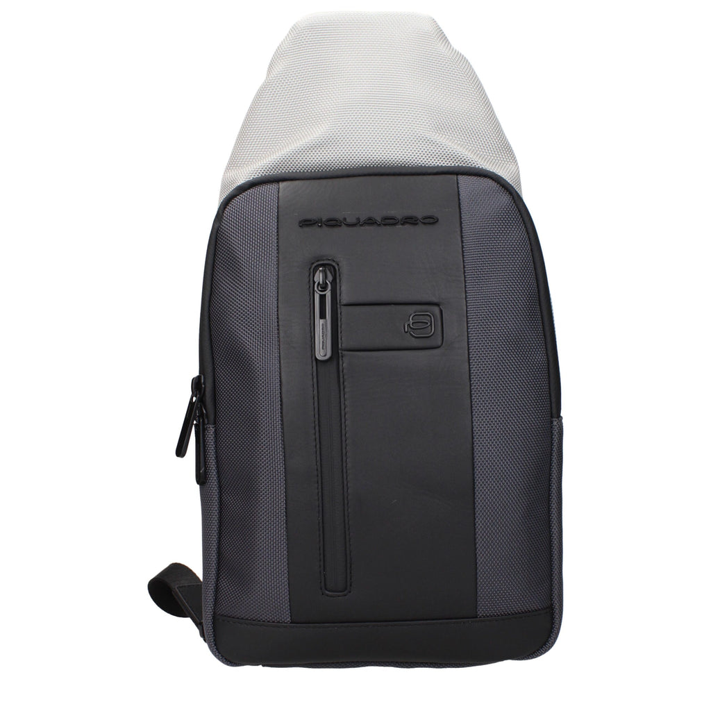 Gray Fabric Backpack