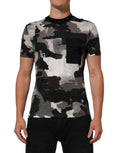 Dolce & Gabbana Multicolor Camouflage Short-Sleeve T-Shirt