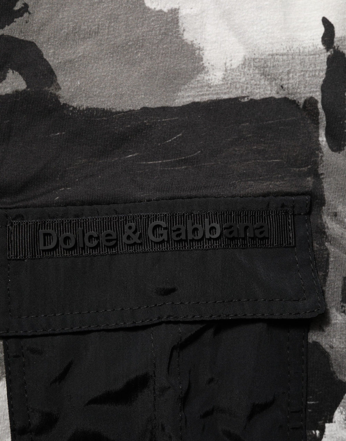 Dolce & Gabbana Multicolor Camouflage Short-Sleeve T-Shirt
