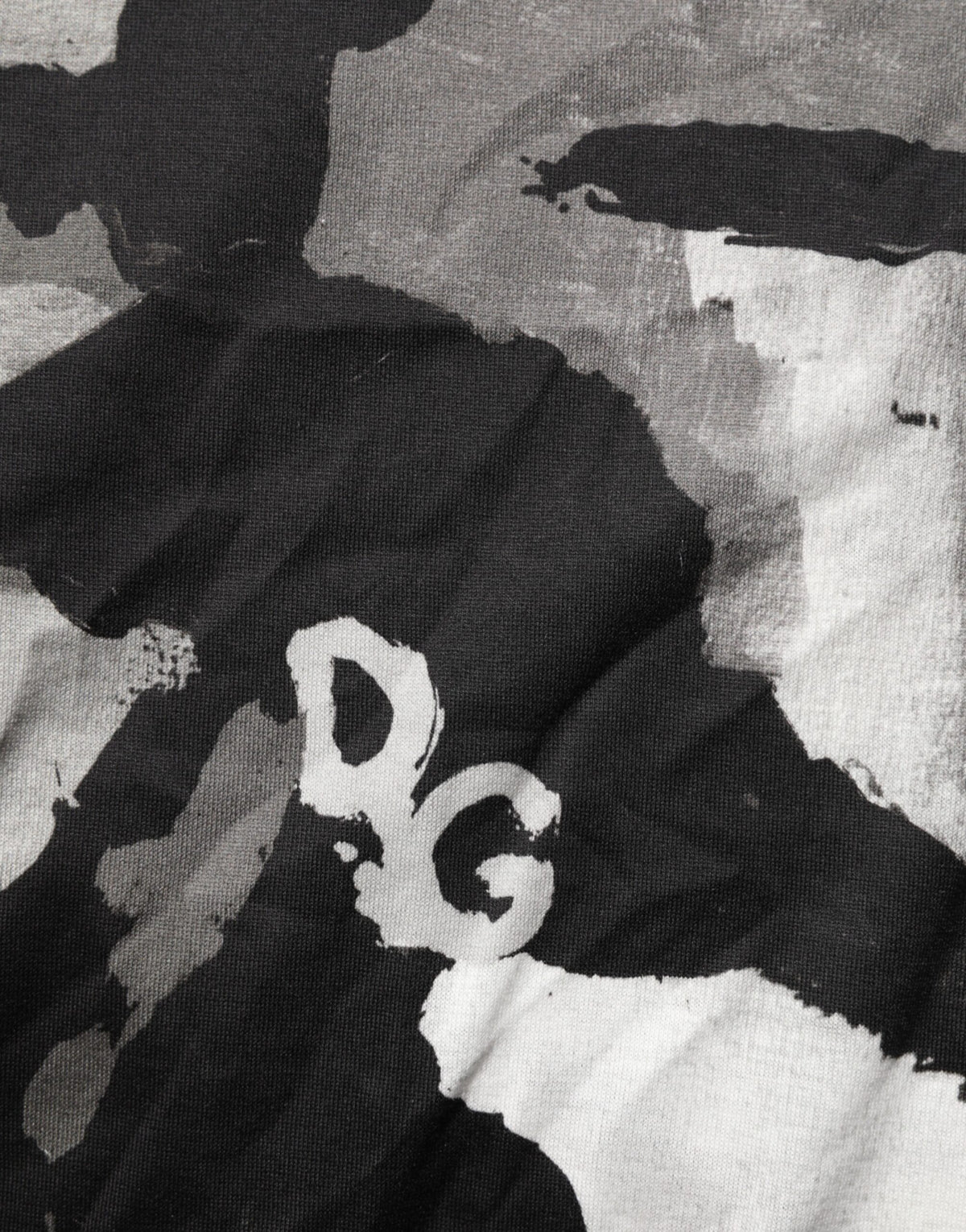 Dolce & Gabbana Multicolor Camouflage Short-Sleeve T-Shirt