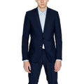 Blue Polyester Blazer