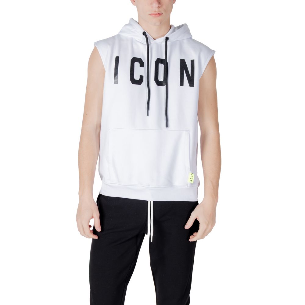 White Cotton Hoodie