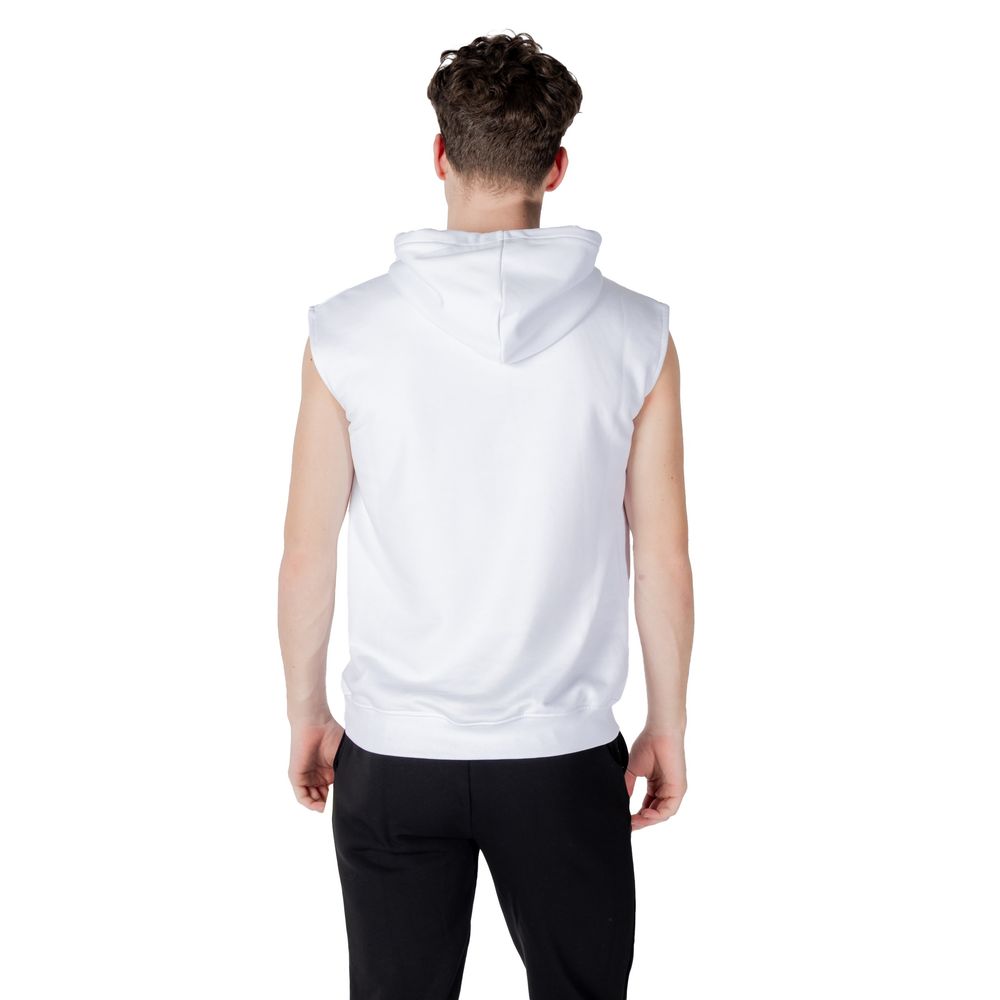 White Cotton Hoodie