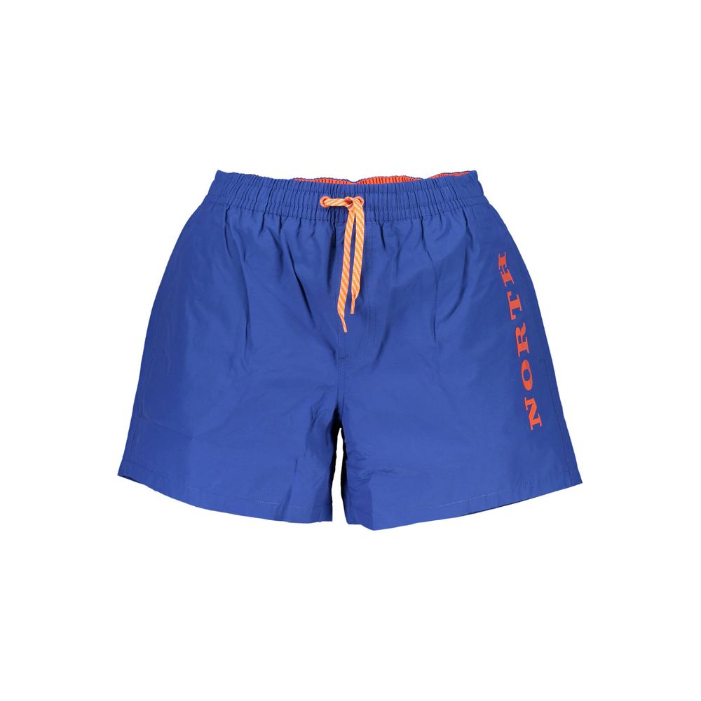 North Sails Blue Polyester Swim Trunks