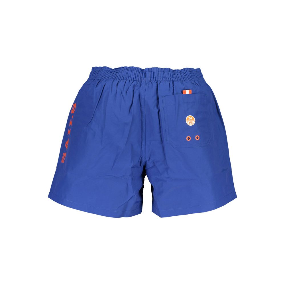 North Sails Blue Polyester Swim Trunks