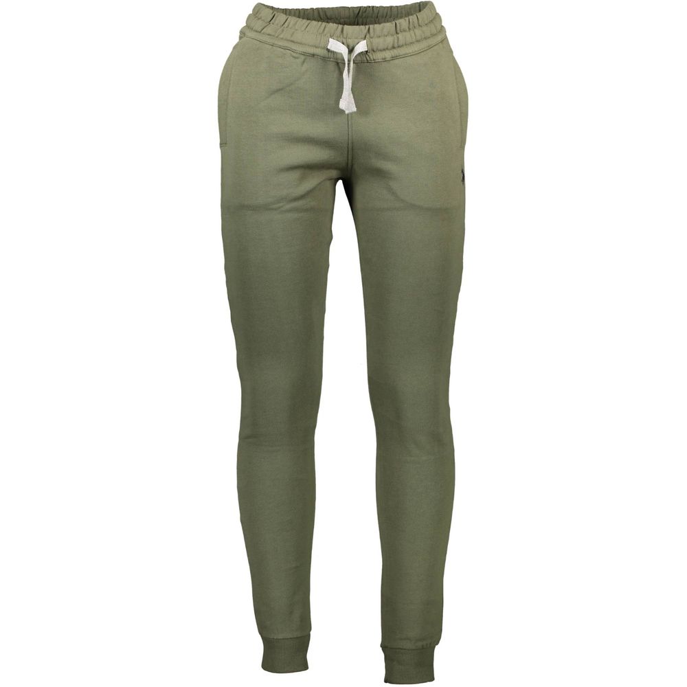 U.S. Polo Assn. Green Cotton Trousers
