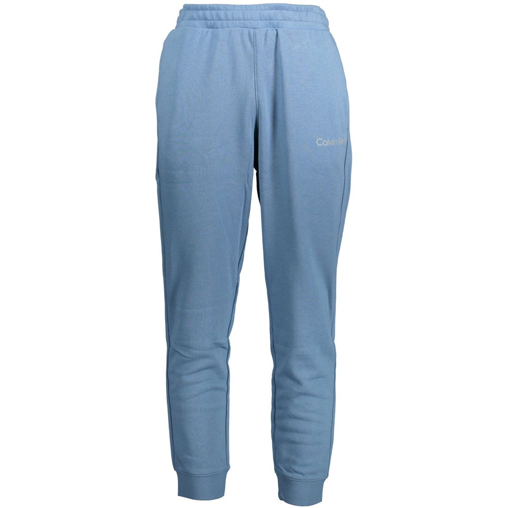 Calvin Klein Blue Cotton Sweatpants
