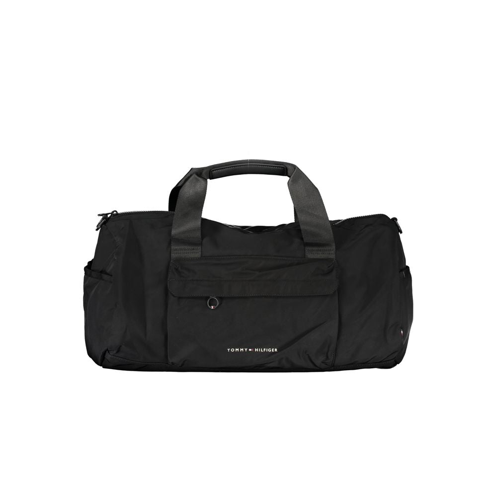 Tommy Hilfiger Black Polyester Shoulder Bag