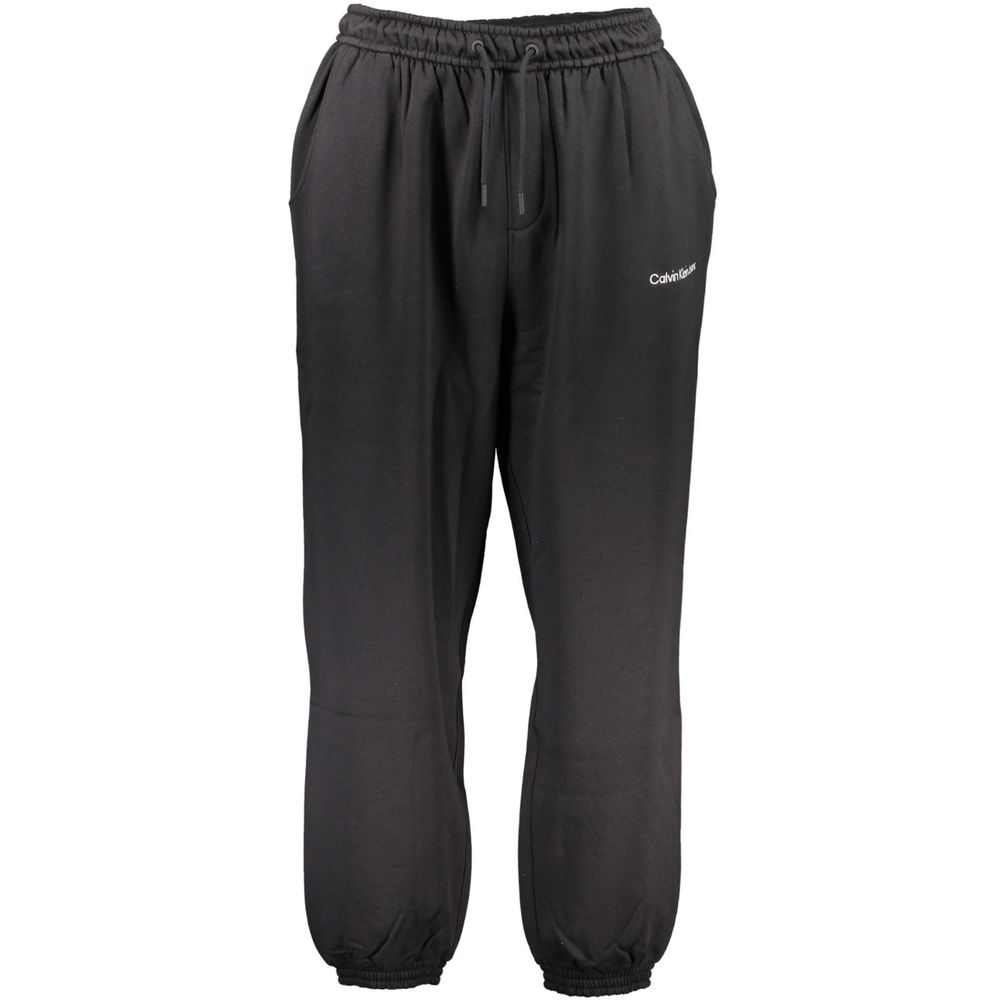 Calvin Klein Black Cotton Sweatpants
