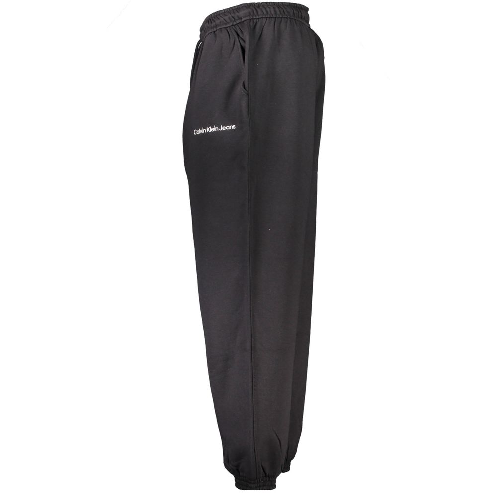 Calvin Klein Black Cotton Sweatpants