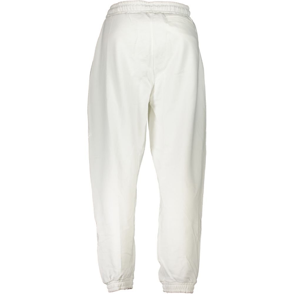 Calvin Klein White Cotton Track Pants