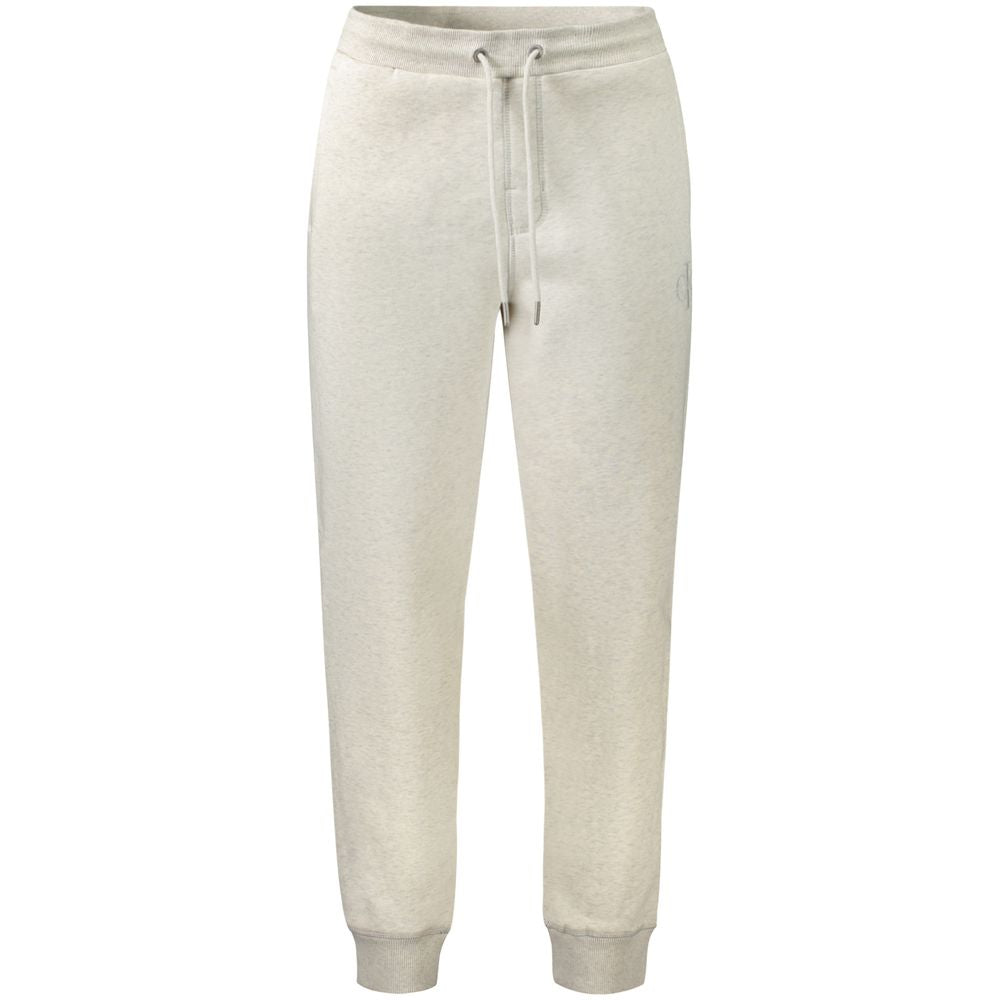 Grey Cotton Men's Jogger Pant