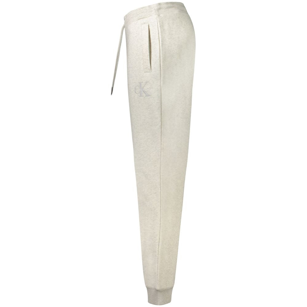 Grey Cotton Men's Jogger Pant