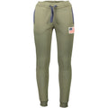 Green Cotton Male Trouser