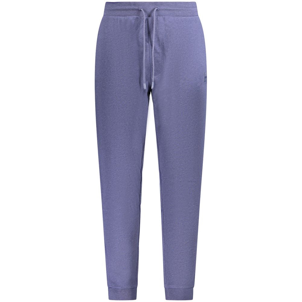 Hugo Boss Navy Cotton Track Pants