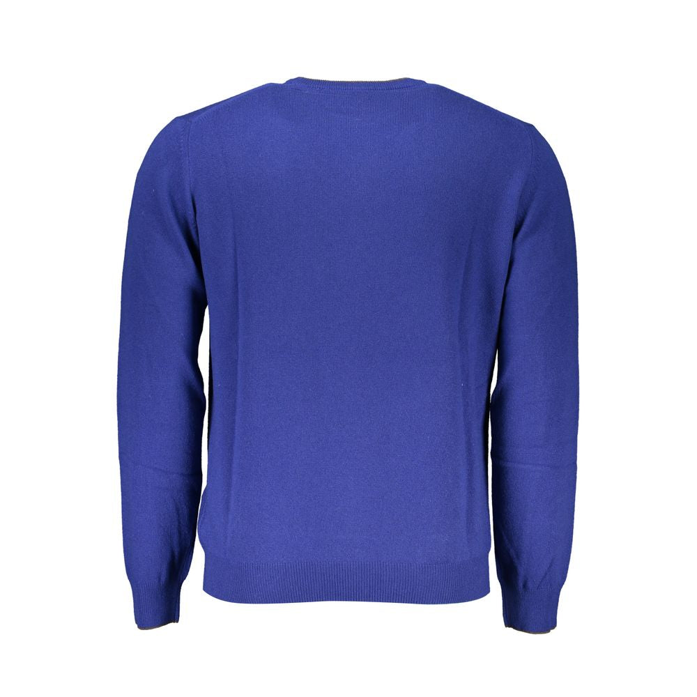 Harmont & Blaine Navy Viscose Sweater