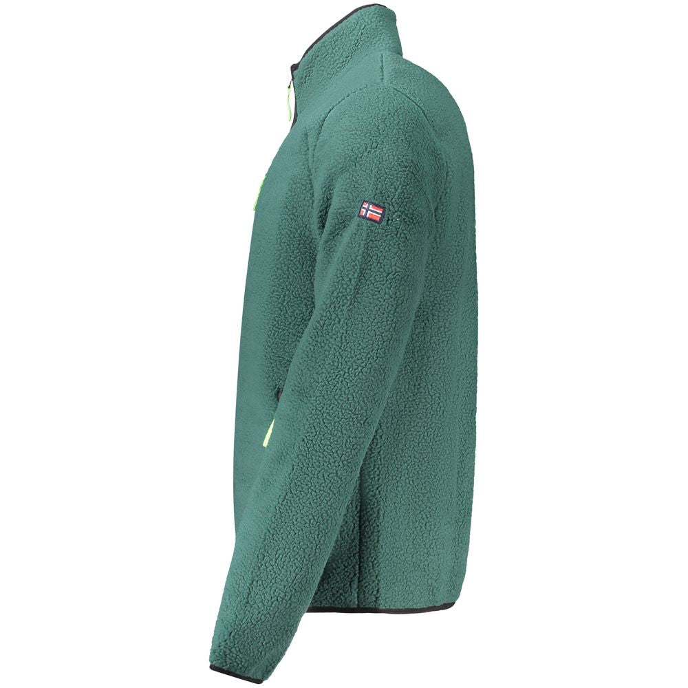 Verde Polyester Men Sweatshirt