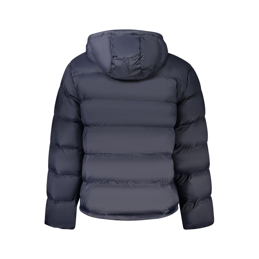 Blu Poliammide Men's Jacket