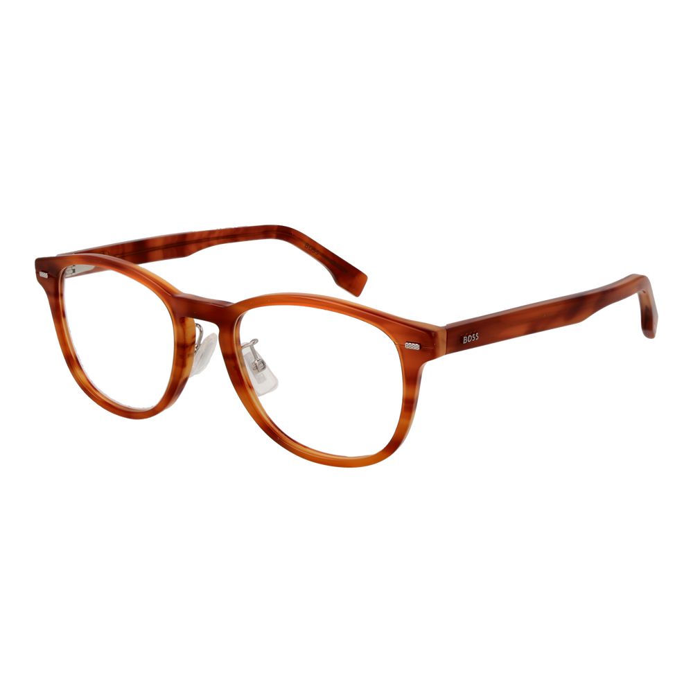 Hugo Boss Brown Acetate Optical Frames