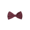 Dolce & Gabbana Bordeaux Silk Bow Tie