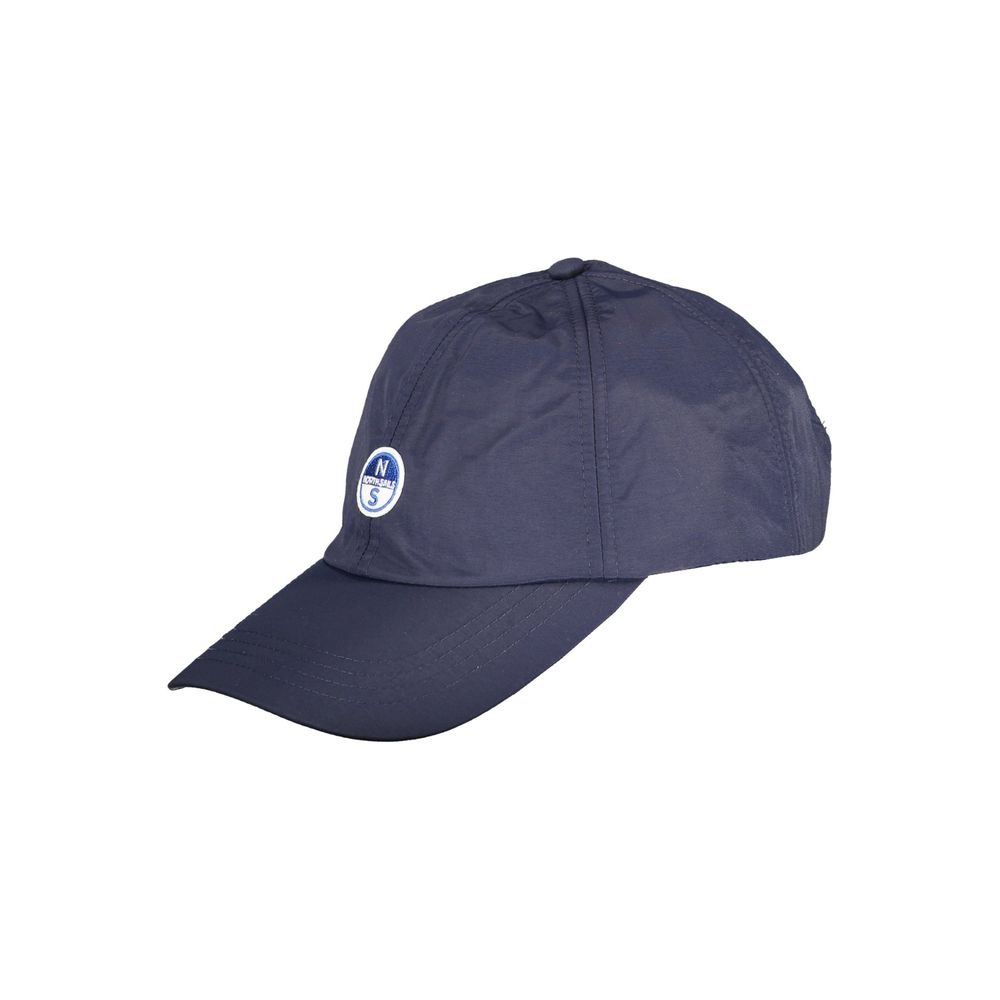 Blu Polyester Men Cap